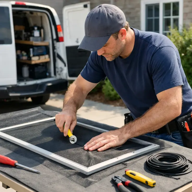 Window Screen Repair Spartanburg